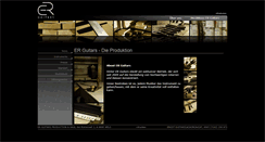 Desktop Screenshot of er-guitars.com